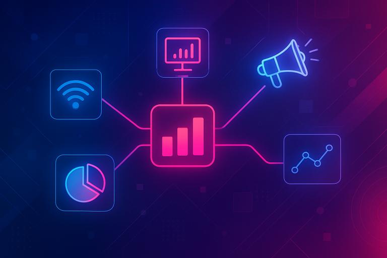 Multi-channel reporting is no longer optional for B2B businesses. With campaigns running across email, LinkedIn, phone calls, and website tracking, the ability to consolidate performance into one view is essential. Done right, it reveals which channels work best, how they interact, and where to focus resources for maximum ROI.

What Is Multi-Channel Reporting?

Multi-channel reporting brings together data from every sales and marketing channel into a single reporting structure. Instead of switching between separate dashboards — email in one, LinkedIn in another, calls in a third — you see everything in one place.

The benefit? A complete view of the buyer journey. You can track how touchpoints connect and understand the combined effect of multiple channels, not just individual results.

Why Multi-Channel Reporting Matters for B2B Success

B2B buyers rarely convert after a single interaction. Research shows most prospects need several touchpoints before making a decision. Without multi-channel reporting, you risk missing these patterns.

Example: A lead may accept a LinkedIn connection, engage with follow-up emails, revisit your website multiple times, and only convert after a phone call. Multi-channel reporting reveals this chain of events, helping you refine strategy and allocate budget wisely.

Setting Up Your Multi-Channel Reporting Framework
Step 1: Define Your Key Metrics

Identify what matters most for each channel:

Email → open rates, reply rates, conversion rates

LinkedIn → connection acceptance, response rates, profile views

Phone calls → contact rates, conversation rates, appointments booked

Website visitor tracking → anonymous visits, identified companies, engagement depth

Step 2: Choose Your Reporting Tools

Use platforms that integrate across channels. CRMs often serve as the central hub, pulling in data from email tools, LinkedIn automation, calling software, and website tracking.

Look for features like real-time syncing and custom dashboards to avoid manual reporting.

Step 3: Establish Data Standards

Consistency is key. Standardise:

Campaign names

Lead source labels

Prospect segments

Conversion stages

This avoids confusion and ensures clean, accurate reporting across systems.

Creating Effective Multi-Channel Dashboards
Design for Quick Decision-Making

Dashboards should prioritise clarity and speed. Use charts, colour codes, and comparison widgets to surface trends quickly. Sales and marketing teams need insights they can act on in real time.

Include options to compare results by channel and over time, making it easier to spot early signs of growth or decline.

Focus on Attribution Tracking

Attribution answers the question: which channels actually drive conversions?

First-touch attribution → credits the first channel that introduced the lead

Last-touch attribution → credits the final channel before conversion

Multi-touch attribution → spreads credit across all touchpoints

A blended approach ensures fair credit distribution and better budget allocation.

Analysing Multi-Channel Performance Data
Look for Cross-Channel Patterns

Analyse how channels support each other. Examples:

LinkedIn connections followed by email sequences often drive stronger engagement than either alone.

Calls scheduled after website visits may have higher conversion rates than cold calls.

Spotting these synergies helps refine sequences and prioritise workflows.

Identify Optimal Contact Frequency

Different prospects respond to different cadences. Multi-channel data shows whether daily, weekly, or staggered outreach works best for each segment. Use these insights to adapt communication frequency without overwhelming prospects.

Common Multi-Channel Reporting Mistakes

Over-focusing on individual channels → Channel metrics matter, but the bigger picture is overall pipeline performance.

Mismatched reporting periods → Always align date ranges across tools to ensure accurate comparisons.

Neglecting attribution → Without proper credit distribution, you risk over-investing in the wrong channels.

Getting Started with Multi-Channel Reporting

Start with an audit of your current reporting setup. Identify:

Which channels are already integrated

Where data is siloed

Which gaps need filling first

Build step by step, beginning with core integrations before expanding. Over time, your reporting framework becomes a strategic growth tool, giving you complete visibility into how prospects engage and which efforts drive the highest ROI.
